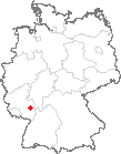 Karte Bermersheim bei Worms